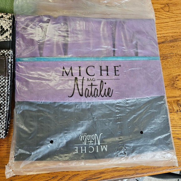 Miche Classic Base Bag with 7 Interchangeable Shells Animal Print Croc Natalie - Picture 2 of 16